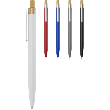 Logotrade advertising product image of: Nooshin recycled aluminium ballpoint pen (black ink)